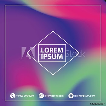abstract covers degrade background neon colors splash vector illustration
