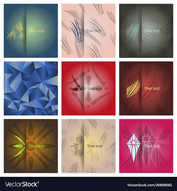 Abstract creative concept multicolored background vector image