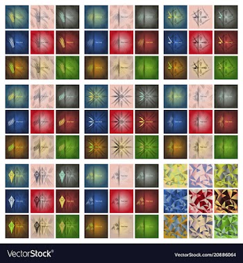 Abstract creative concept multicolored background vector image