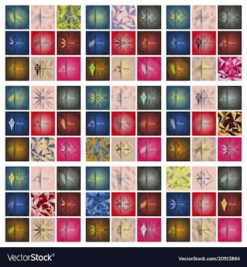 Abstract creative concept multicolored background vector image