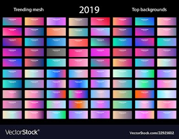 Abstract creative concept multicolored blurred vector image