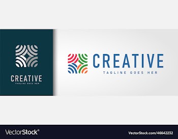 abstract creative logo design logo