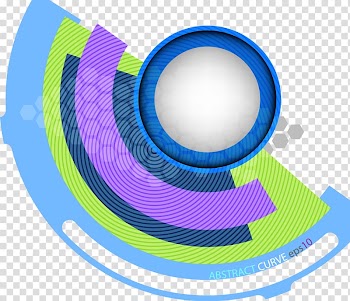 Abstract curve eps 10 illustration, Curve Euclidean Abstraction Circle, Abstract curve scene template material transparent background PNG clipart