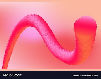 abstract curved 3d shape