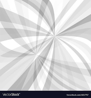 Abstract curved ray burst background vector image