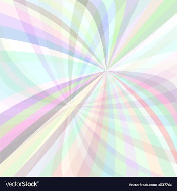 Abstract curved ray burst background vector image