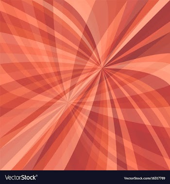 Abstract curved ray burst background vector image