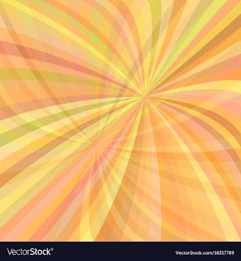 Abstract curved ray burst background vector image
