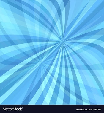 Abstract curved ray burst background vector image