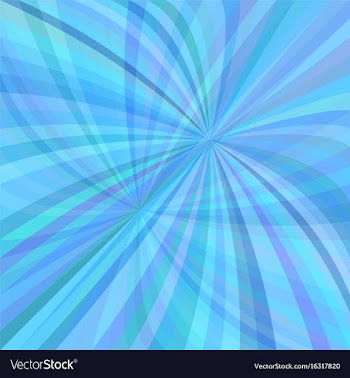 Abstract curved ray burst background vector image