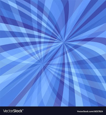 Abstract curved ray burst background vector image