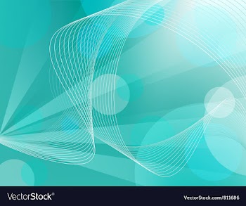 Abstract Cyan background vector image