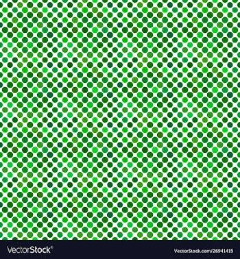 Abstract dark green geometrical circle pattern vector image
