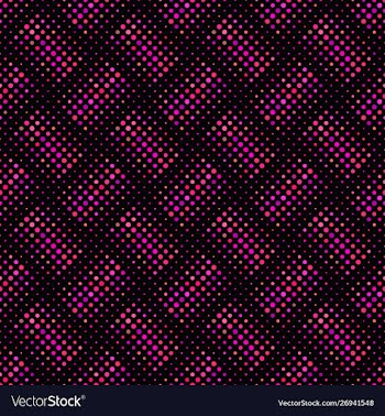 Abstract deep pink geometrical dot pattern vector image