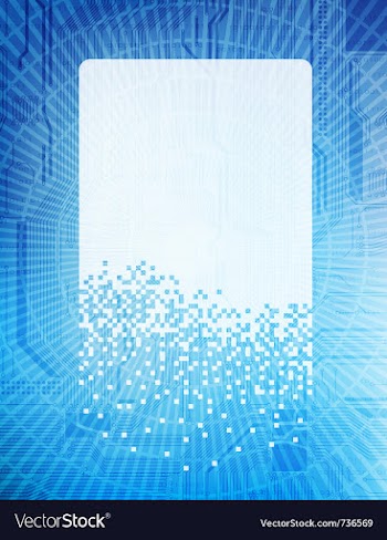 Abstract design banner vector image