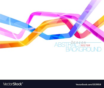 Abstract design shape scene vector image