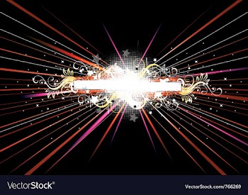  					Abstract designs on black vector image														