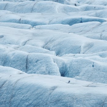 Abstract detail from Vatnajokull glacier