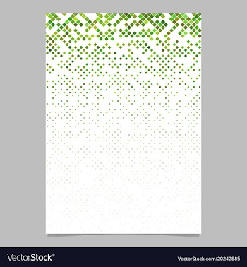 Abstract diagonal rounded square mosaic pattern vector image