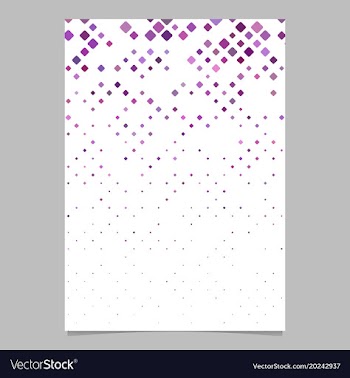 Abstract diagonal rounded square pattern brochure vector image