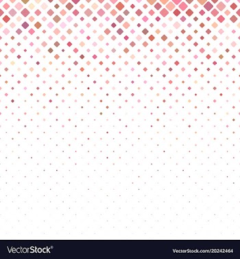 Abstract diagonal rounded square pattern - tile vector image