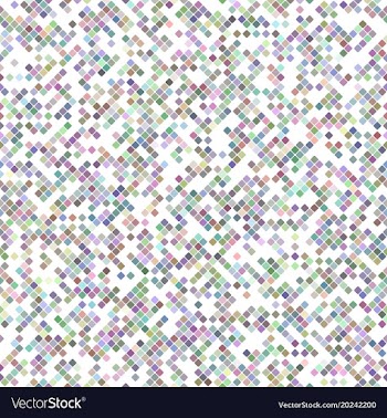 Abstract diagonal rounded square pattern vector image