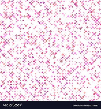 Abstract diagonal rounded square pattern vector image