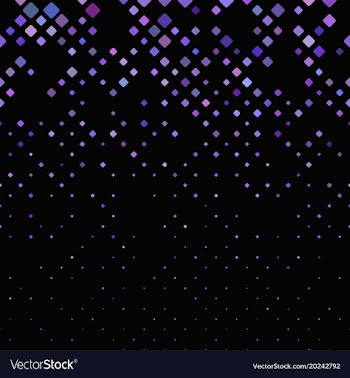 Abstract diagonal rounded square pattern vector image