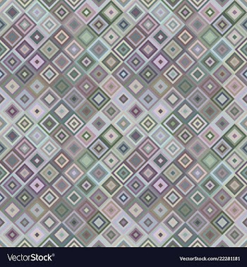 Abstract diagonal square mosaic pattern background vector image