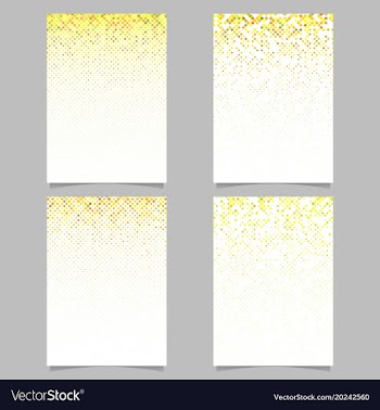 Abstract diagonal square mosaic pattern flyer vector image