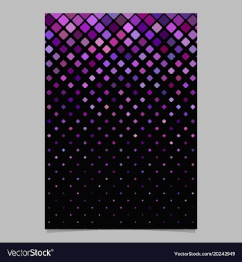 Abstract diagonal square pattern background flyer vector image