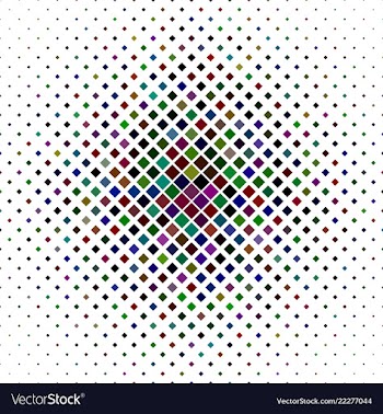 Abstract diagonal square pattern background vector image