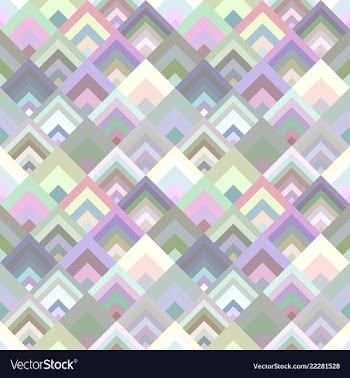 Abstract diagonal square tile mosaic pattern vector image