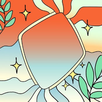 Abstract diamond shape frame, doodle | Free Vector - rawpixel