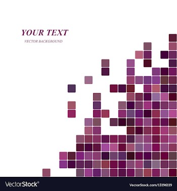 Abstract digital art background template design vector image