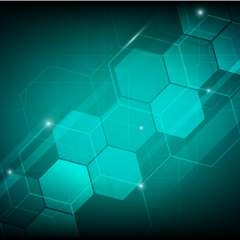Abstract Digital Technology Background, Futuristic Structure ...