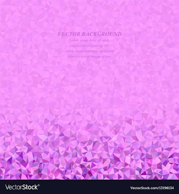 Abstract digital triangle tile background vector image