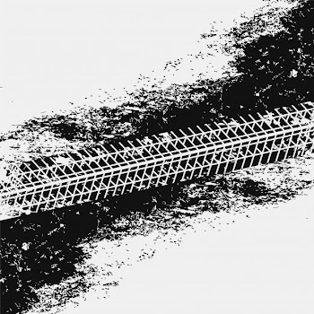 Abstract dirty grunge tire marks Free Vector