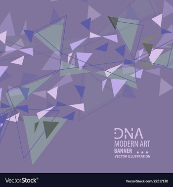 Abstract dna strand symbol isolated on white vector image