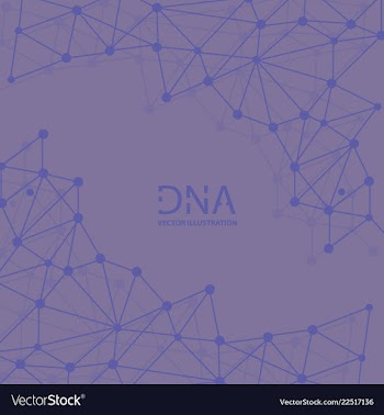 Abstract dna strand symbol isolated on white vector image