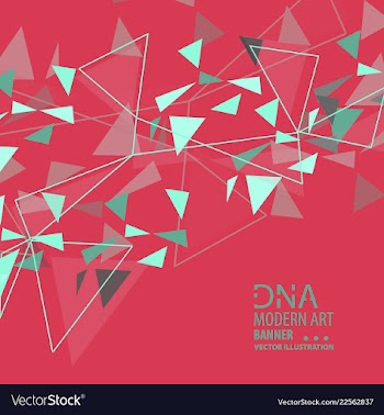 Abstract dna strand symbol isolated on white vector image