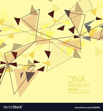 Abstract dna strand symbol isolated on white vector image