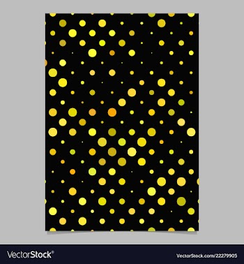 Abstract dot pattern background brochure template vector image