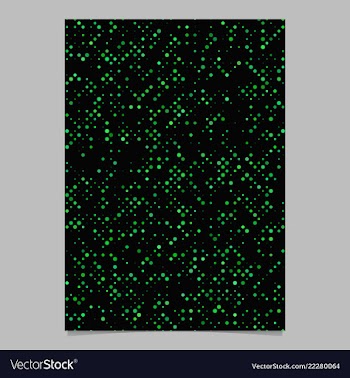 Abstract dot pattern background brochure template vector image