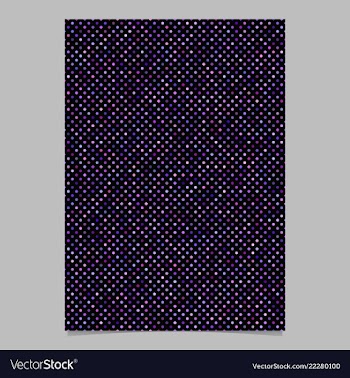 Abstract dot pattern background brochure template vector image