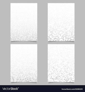 Abstract dot pattern background brochure template vector image