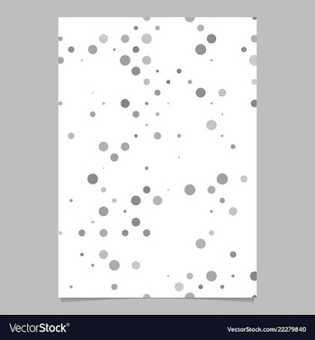 Abstract dot pattern background poster template vector image