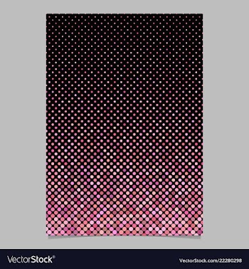 Abstract dot pattern background poster template vector image