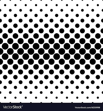 Abstract dot pattern - background vector image