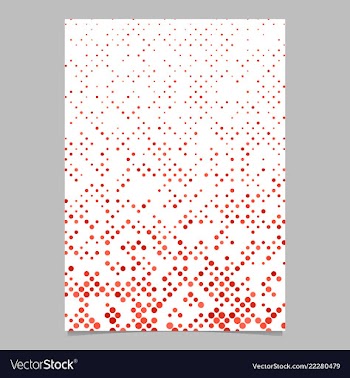 Abstract dot pattern brochure background template vector image